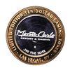 Image 2 : .999 Silver Monte Carlo Las Vegas, Nevada $10 Casino Limited Edition Gaming Token