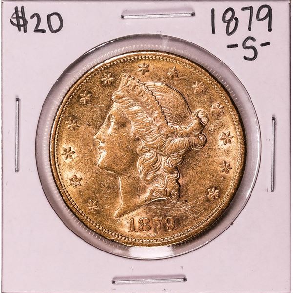 1879-S $20 Liberty Head Double Eagle Gold Coin