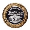 Image 2 : .999 Fine Silver Trop World Casino Atlantic City, NJ $10 Collectors Series Gaming Token