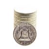 Image 2 : Roll of (20) Brilliant Uncirculated 1963-D Franklin Half Dollar Coins