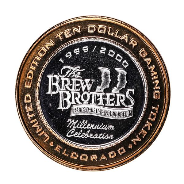 .999 Fine Silver Eldorado Reno, Nevada $10 Limited Edition Gaming Token