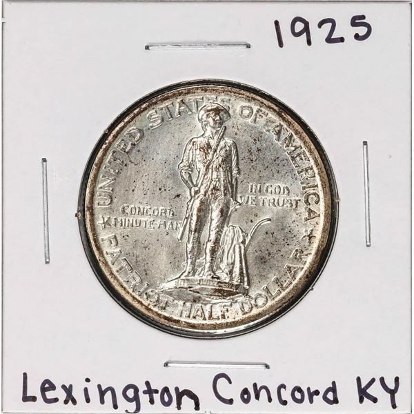 1925 Lexington-Concord Sesquicentennial Commemorative Half Dollar Coin