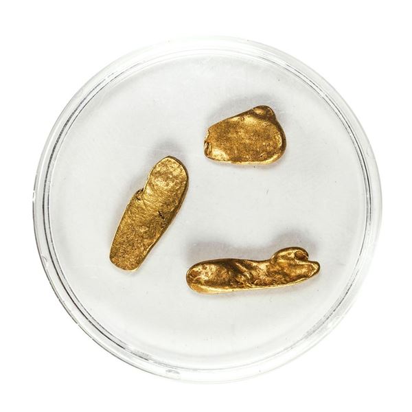 Lot of Gold Nuggets 3.90 Grams Total Weight