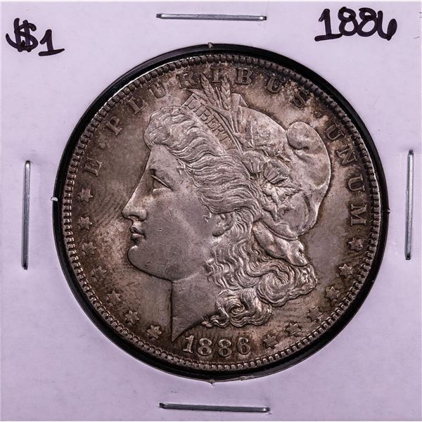 1886 $1 Morgan Silver Dollar Coin