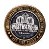 Image 2 : .999 Silver Westward Ho Casino Las Vegas $10 Casino Limited Edition Gaming Token