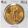 Image 1 : 1924 $20 St. Gaudens Double Eagle Gold Coin