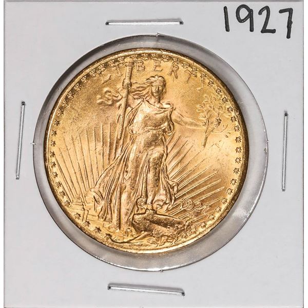 1927 $20 St. Gaudens Double Eagle Gold Coin