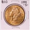 Image 1 : 1888-S $20 Liberty Head Double Eagle Gold Coin