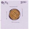 Image 1 : 1850 $2 1/2 Liberty Head Quarter Eagle Gold Coin