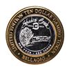Image 1 : .999 Silver Bellagio Las Vegas, NV $10 Casino Limited Edition Gaming Token