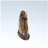 Image 5 : Hand Carved Tiger Amulet On Boar Tooth (ANT-041)