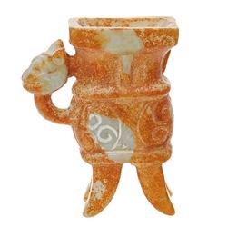 Antique Carved Jade Tibet Shot Chalice (ANT-830)