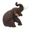 Image 2 : Hand Carved Teak Elephant (CLB-481)