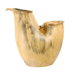 Rare Spaulted Tamarind Wood Vase (DEC-070)