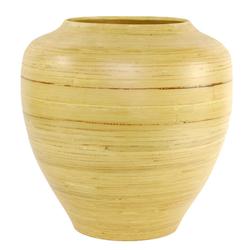 Large Spun Bamboo Vase (DEC-190)