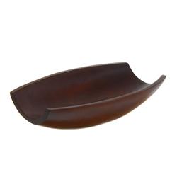 Hand Carved Mango Wood Serving Bowl (DEC-267)