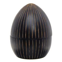 Handcarved Mango Wood Egg Box (DEC-304)