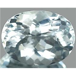 3.50ct. Exquisite Natural Light Blue Aquamarine Brazil VVS RETAIL $2450 (GEM-3936)