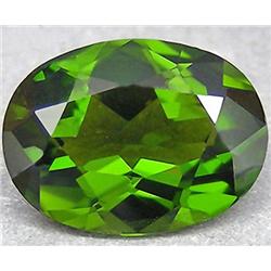 .75ct. VERY RARE Awesome Chrome Diopside Green RETAIL $2150 (GEM-3957B)