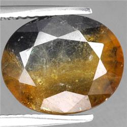 7.72ct Oval Cut Top AAA Bi-Color Yellow Sapphire VS RETAIL $6850 (GEM-4390)