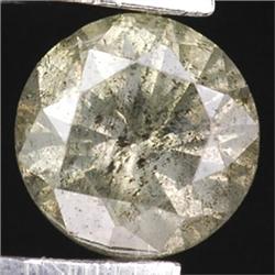 .17ct Round Cut Unheated Fancy Diamond RETAIL $795 (GEM-4403)
