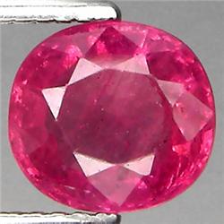 2.64ct Top AAA Mozambique Pink Red Ruby Cushion Cut RETAIL $2350 (GEM-4405)