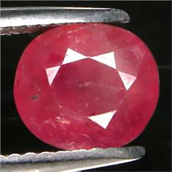 3.10ct Wonderful Oval Cut Pink Red Ruby Madascar RETAIL $1800 (GEM-4415)