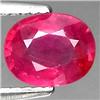 Image 1 : 1.51ct Top AAA Mozambique Pink Red Ruby VVS Oval Cut RETAIL $1450 (GEM-4431)