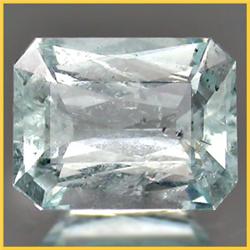 5.31ct RARE Sky Blue Natural Aquamarine Octagon HI GRADE RETAIL $5000 (GEM-4275)