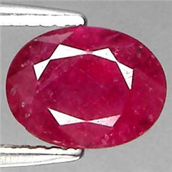 2.84ct RARE  Top AAA Rich Red Ruby Mogok VS Oval Cut  RETAIL $2750 (GEM-4329)