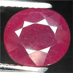 3.25ct RARE  Superior Oval Cut Pink Red Ruby Madascar HI GRADE RETAIL $1850 (GEM-4342)