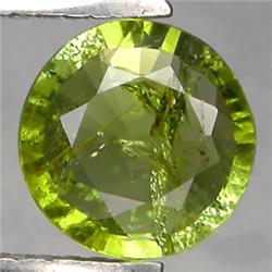 1.25ct RARE  Round Cut Natural Green Paraiba Tourmaline HI GRADE RETAIL $1350 (GEM-4343)