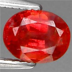 1.84ct Oval Cut Orange Padparascha Sapphire Nigeria VVS  RETAIL $2225 (GEM-4430)