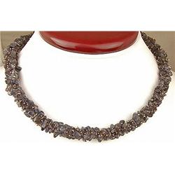 257ct Boutique Designer Unique Natural Iolite Necklace 16" RETAIL $34000 (JEW-1164)