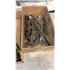 Image 2 : 2 TRAYS OF LARGE DRILL BITS, REAMERS AND WRENCHES