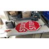 Image 1 : ELECTRIC BLOWER WITH JUMP START BOX AND 2 STOP/SLOW SIGNS