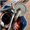 Image 2 : TOTE OF POWER TOOLS AND RIDGID PIPE BENDER