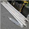 Image 1 : LARGE LOT OF 8FT -10FT WOOD BEAUTY GAP PANELS 1.5 INCHES WIDE