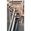Image 8 : RYOBI, PORTER CABLE AND RIDGID STANDS WITH 2 PIPE BENDERS