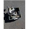 Image 1 : CRATE OF 4 LARGE SWIVEL CASTERS WITH BRAKES AND MORE