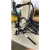 Image 2 : TRUNK MOUNT BIKE CARRIER WITH BIKE SEAT, BIKE CARGO CARRIER, 2 ELECTRIC DRILLS AND ROLLING 2 WHEEL C