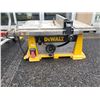 Image 2 : DEWALT TABLE SAW WITH SATND