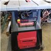 Image 8 : CRAFTSMAN 10 IN TABLESAW WITH STAND WORKING