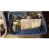 Image 2 : WATERLOO TOOLBOX WITH CONTENTS AND 2 TOTES OF TOOLS AND SHOP SUPPLIES