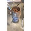 Image 2 : METAL PLANTER STANDS, BUCKET, GALVANIZED MILK CAN