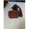 Image 8 : 2 SOLID WOOD CARVED FIGURES