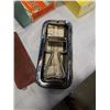 Image 8 : GLPBE TROTTER BURNER CAMP STOVE, ROLLS RAZOR, FIRST NATIONS PEWTER SPOON AND SATIN SMOOTH TALC BEAUT