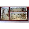 Image 8 : 5 RINGS IN 3 CASES AND JEWELRY BOX WITH CONTENTS