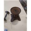 Image 8 : SKELETON AND OTHER KEYS, VINTAGE METAL BABY RATTLE AND CUP