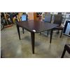 Image 8 : MODERN DINING TABLE WITH JACKNIFE LEAF AND 6 CHAIRS